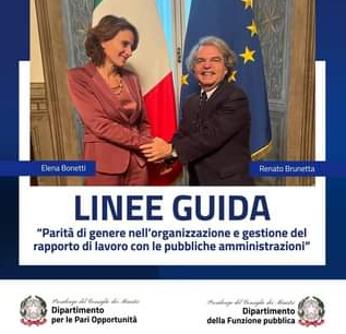 LINEE GUIDA SULLA PARITA DI GENERE NELLA PUBBLICA AMMINISTRAZIONE